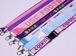 Image result for Double Bulldog Clip Lanyard