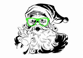 Image result for Hipster Santa Clip Art