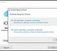 Image result for Sync iCloud to Outlook