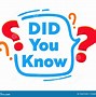 Image result for Did You Know Cartoon Clip Art