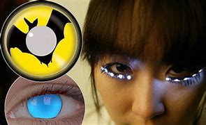 Image result for Prescription Glow in the Dark Contact Lenses