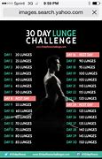 Image result for 30-Day Walking Lunge Challenge