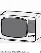 Image result for Old TV Set Draw