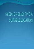 Image result for suitable location