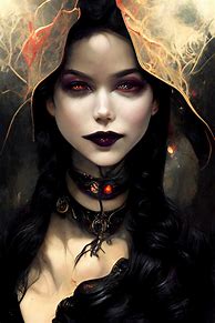 Image result for Dark Gothic Princess Art