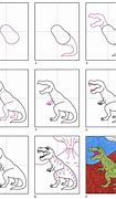 Image result for Dinosaur Drawing Easy