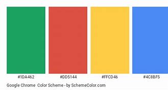 Image result for Chrome Color Palette