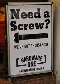 Image result for Funny Hardware Store Signs