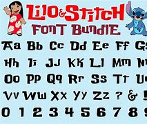 Image result for Lilo and Stitch Font Generator