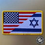 Image result for Israel USA Flag Patch