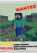 Image result for Herobrine Memes