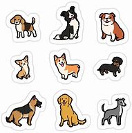 Image result for dogs breeds sticker