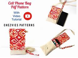 Image result for Crossbody Cell Phone Bag Pattern