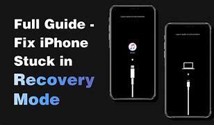 Image result for iPhone Stuck in Recovery Mode