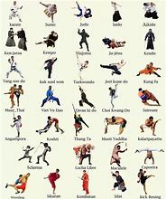 Image result for List of All Martial Arts
