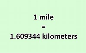 Image result for How Big Is a Mile