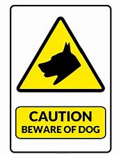 Image result for Printable Beware of Dog Signs Free