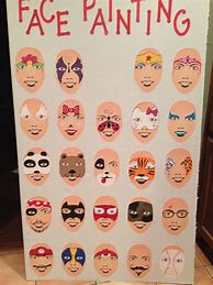 Image result for Easy Face Painting Sheets