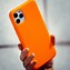 Image result for Orange iPhone 14 Pro Plastic Protective Cover