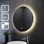 Image result for Round Modern Mirror for Toilet