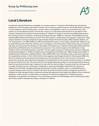 Image result for Local Literature and Local Studies Difference