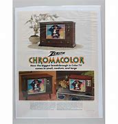 Image result for Zenith Chromacolor TV