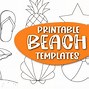 Image result for Beach Ball Fold Up Template