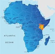 Image result for Kenya On World Map of Africa