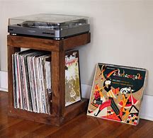 Image result for Small Record Player Stand