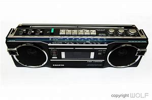 Image result for Sanyo Cassette Player Yellow