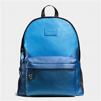 Image result for Blue Coach Backpack