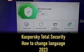 Image result for Kaspersky Change Language