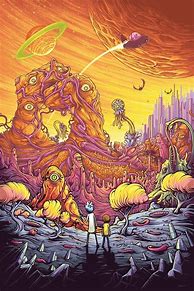 Image result for Rick and Morty Fan Art Wallpaper
