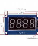 Image result for 4 Digit 7-Segment Display Pinout