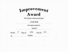 Image result for Most Improved Award Clip Art
