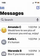 Image result for Text Message Date iPhone