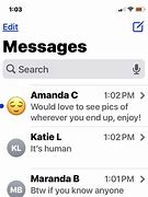 Image result for iPhone SE Messages