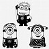 Image result for Wee Oo Wee Oo Minion Silhouette
