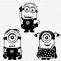 Image result for Minion Cut Out Patterns Batman