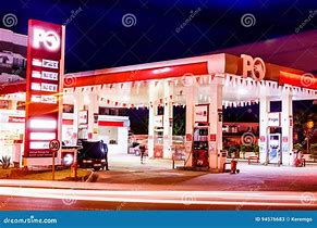Image result for Gas Station at Night