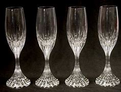 Image result for Baccarat Crystal Champagne Flutes