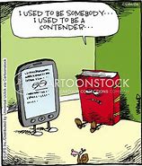 Image result for Man Reading Cartoon Kindle
