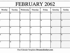 Image result for 2062 calendars holiday