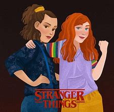 Image result for Stranger Things Eleven Max Drawing