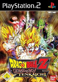 Image result for Dragon Ball Z Budokai Tenkaichi 2 Cover