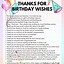 Image result for Birthday Thank You Notes