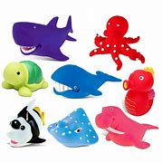 Image result for Ocean Animals Bath Toys