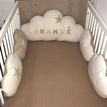 Image result for Baby Cloud Cushions for Cot Bumper