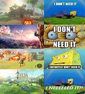 Image result for Clean Breath of the Wild Memes