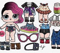 Image result for LOL Omg Paper Dolls